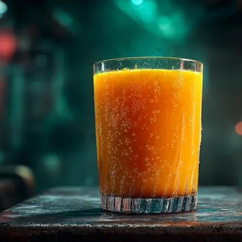 Jus vitaminé carotte ananas