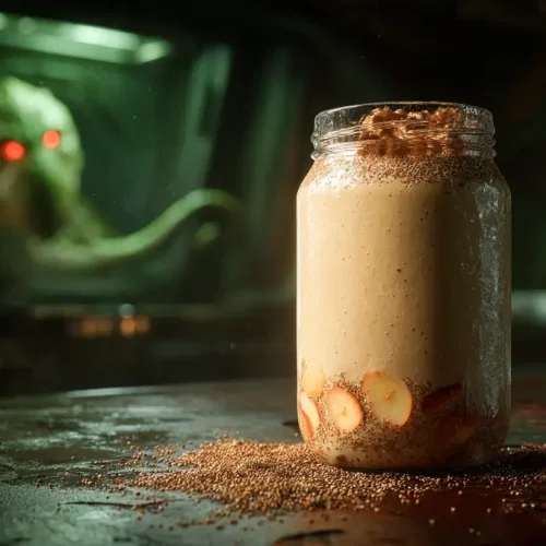 Smoothie pomme cannelle réconfortant