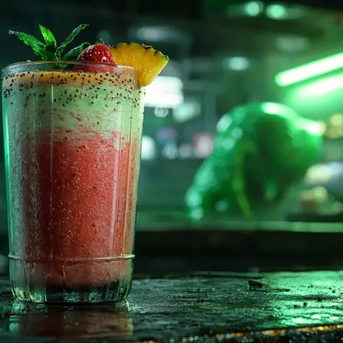 recette Smoothie ananas coco tropical