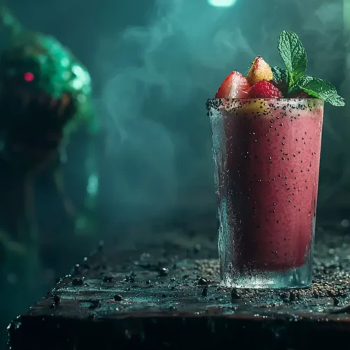 recette Smoothie fraise framboise lait d’amande