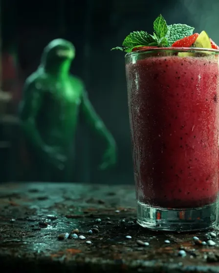 recette Smoothie fraise myrtille onctueux