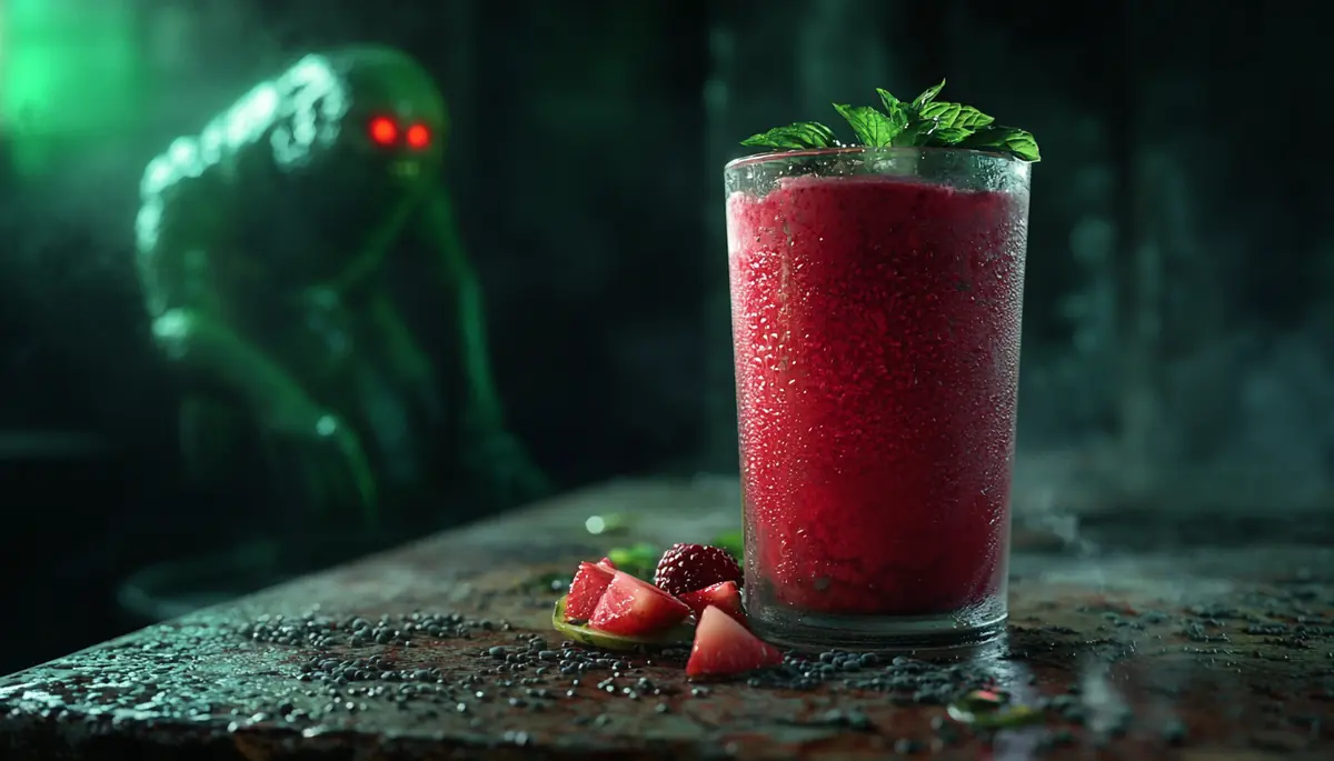 recette Smoothie fruits rouges et menthe douce