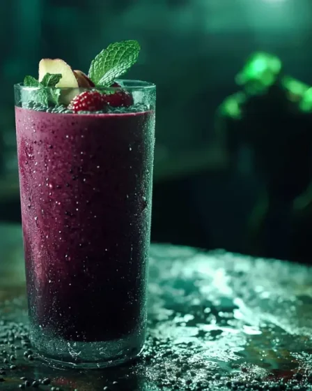 recette Smoothie mûre cassis intense
