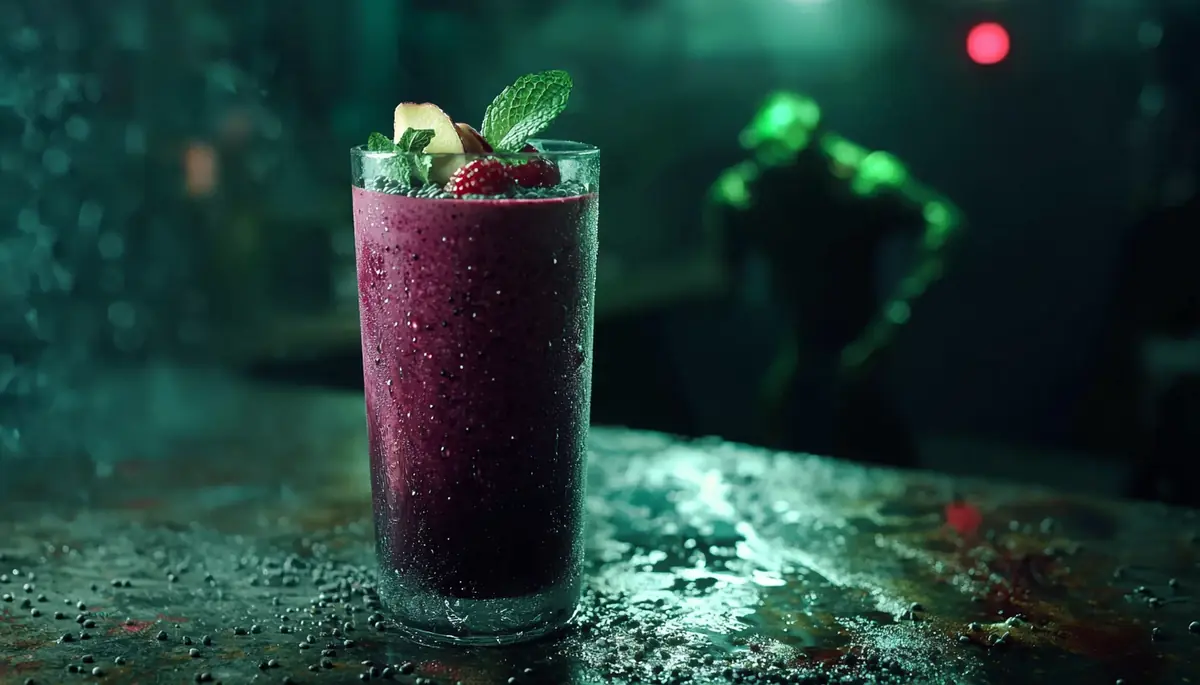recette Smoothie mûre cassis intense