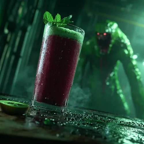recette Smoothie prune myrtille profond