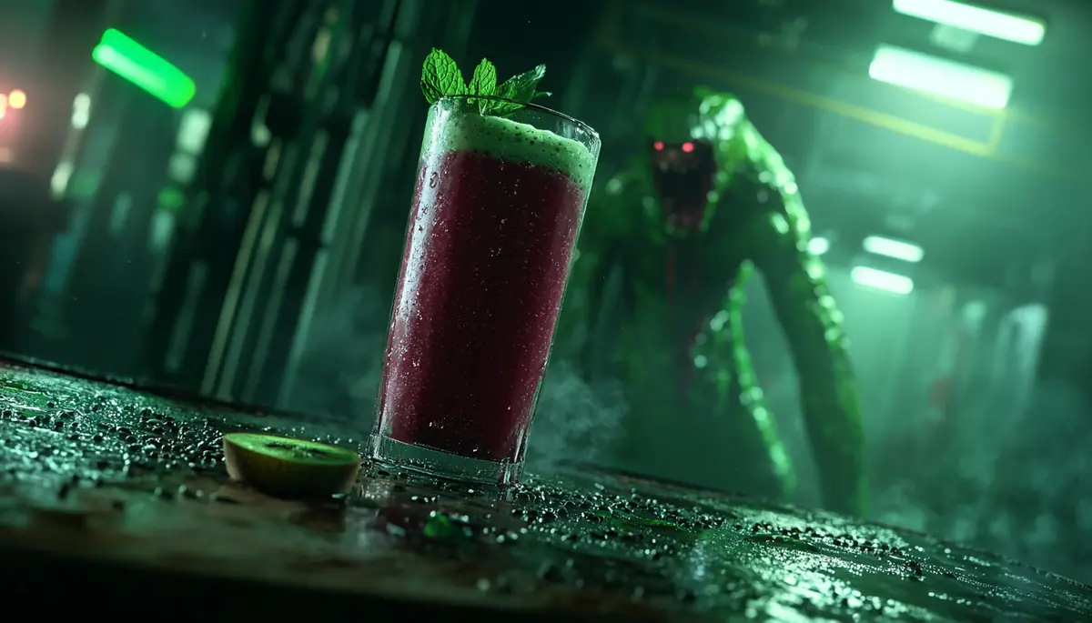 recette Smoothie prune myrtille profond