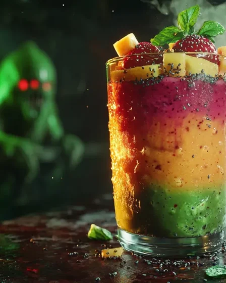 recette Smoothie triple fruits rouges glacé
