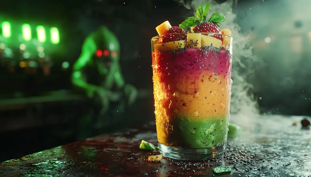 recette Smoothie triple fruits rouges glacé