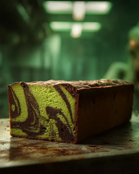 recette du gâteau marbré chocolat-thé matcha