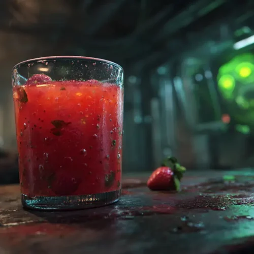 recette du jus fraise basilic