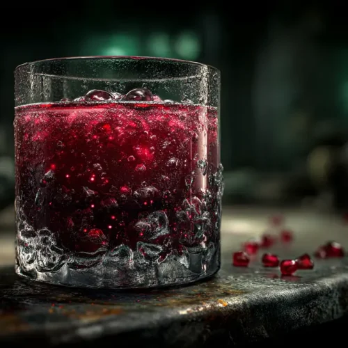recette jus grenade-framboise