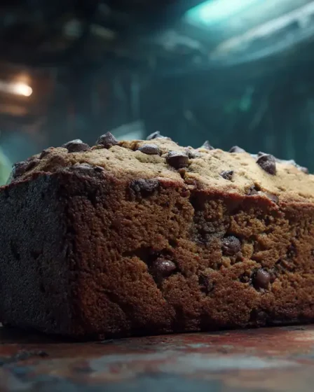Cake moelleux aux bananes et pépites de chocolat