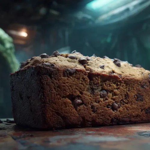 Cake moelleux aux bananes et pépites de chocolat