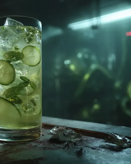 Cocktail santé pomme-concombre-menthe
