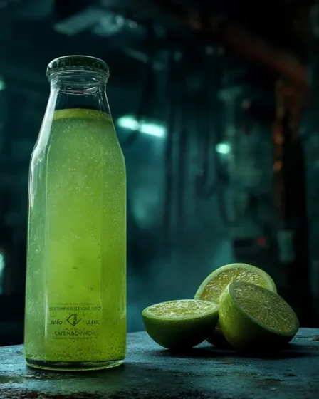 Jus brûle-graisse citron-thé vert