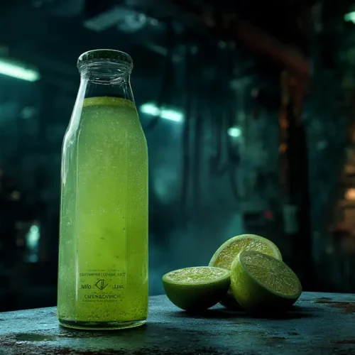 Jus brûle-graisse citron-thé vert
