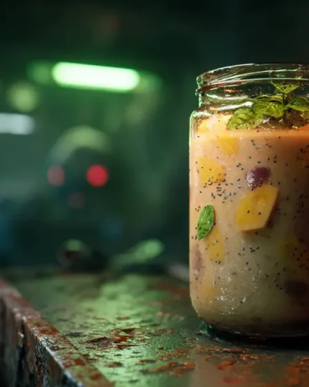 Smoothie figue banane lait d’amande