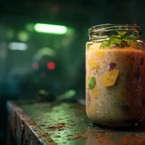 Smoothie figue banane lait d’amande