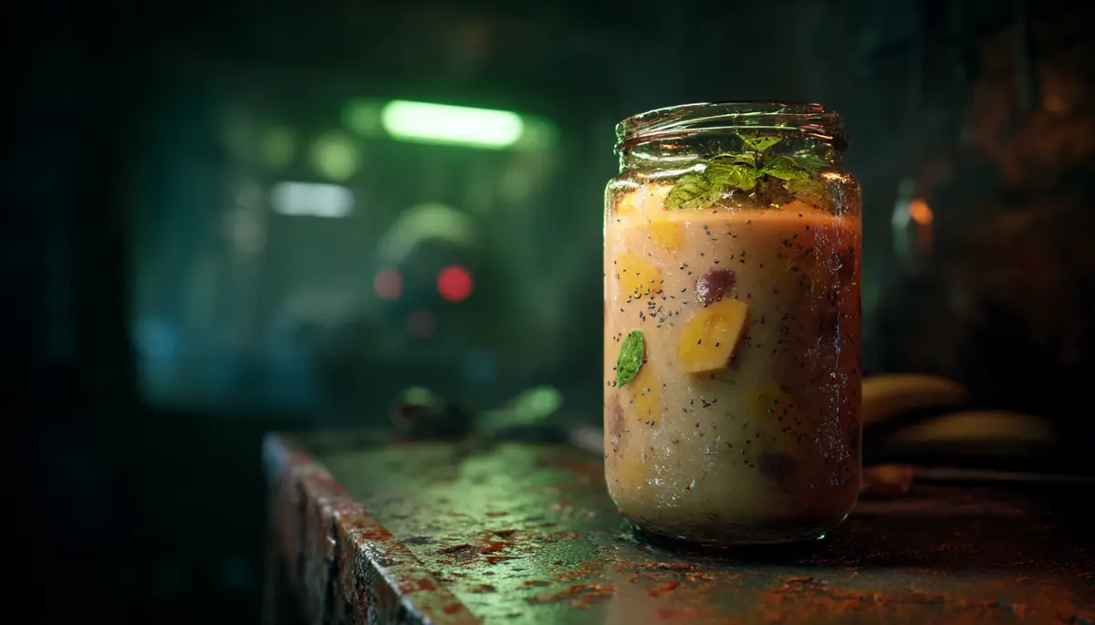 Smoothie figue banane lait d’amande