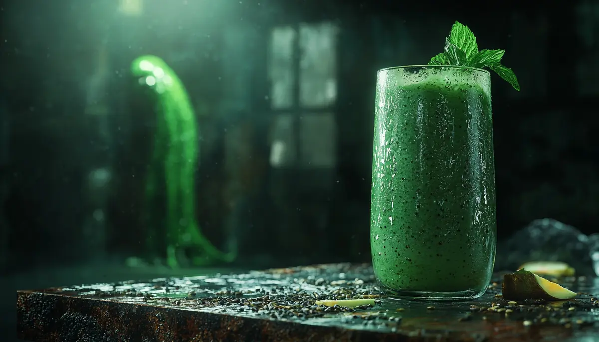 Smoothie poire matcha coco