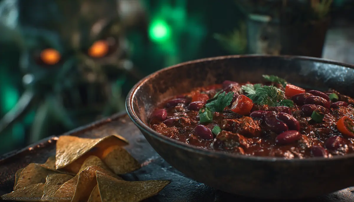 chili cone carne traditionnel mexicain