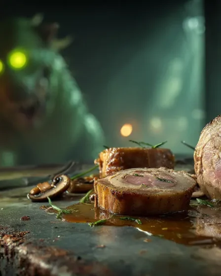 paupiette de porc au four