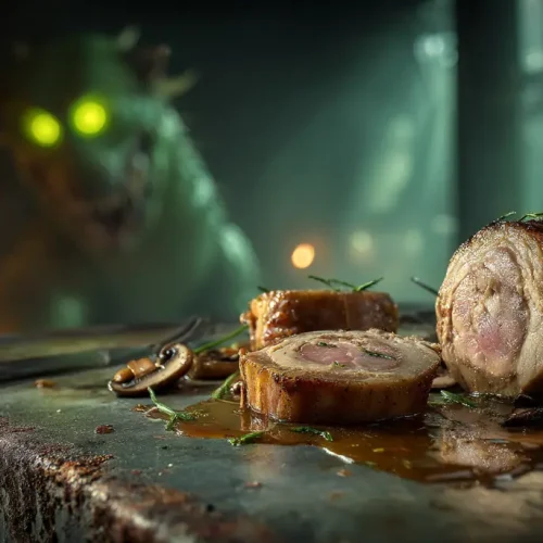 paupiette de porc au four
