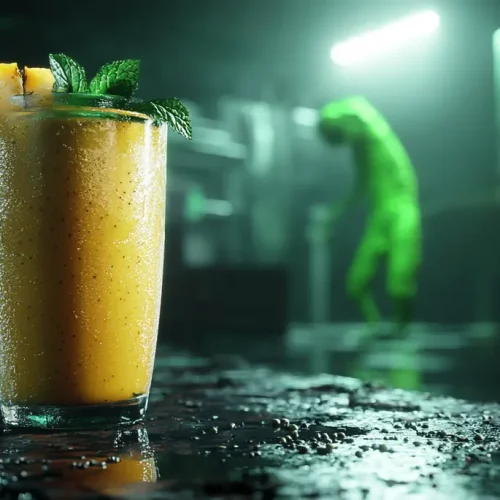 recette Smoothie ananas coco citron vert
