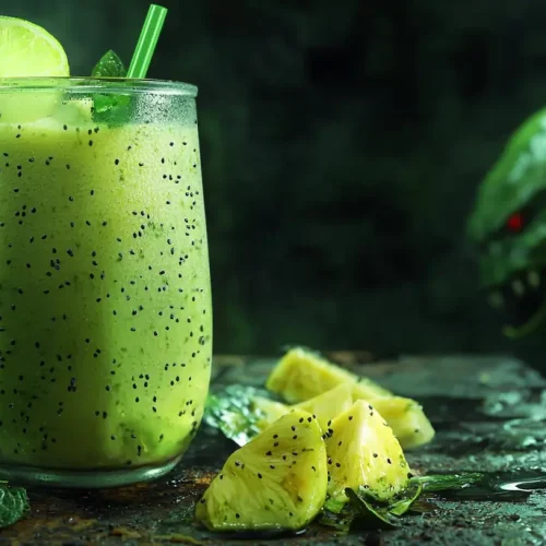 recette Smoothie avocat ananas lime