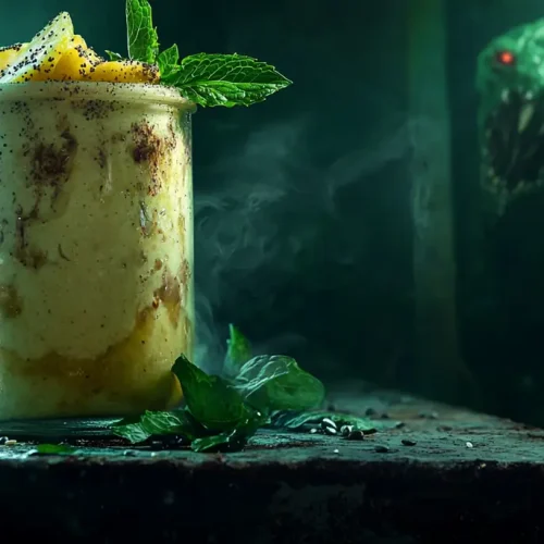 recette Smoothie banane beurre de cacahuète cacao