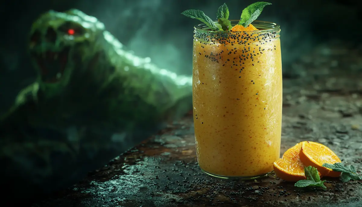 recette Smoothie kaki orange curcuma