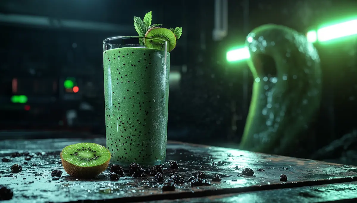 recette Smoothie raisin vert kiwi menthe