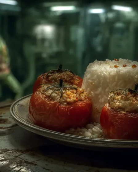 tomates farcies façon grand-mère avec riz