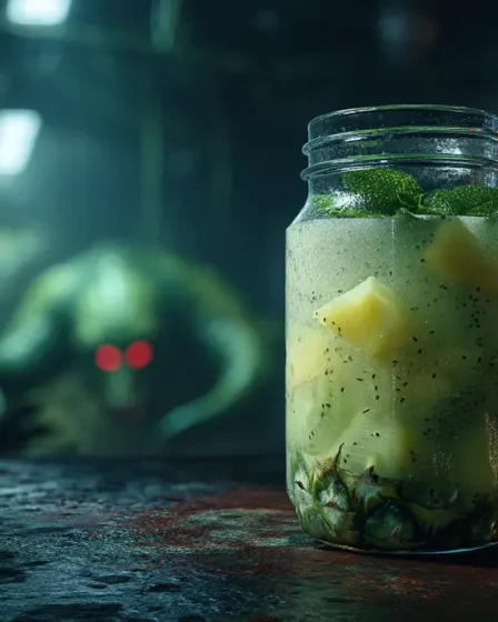 recette Smoothie ananas concombre coriandre menthe