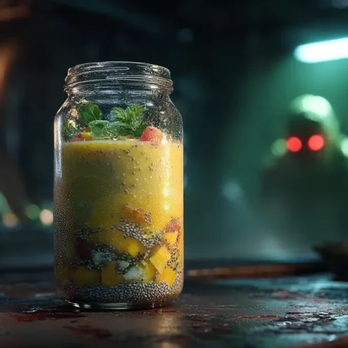 recette Smoothie mangue curcuma lait de coco