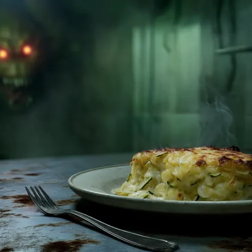 recette Gratin de courgettes au parmesan