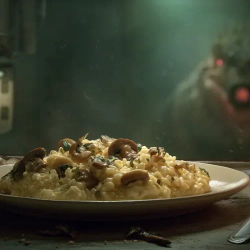 recette Risotto aux champignons sauvages