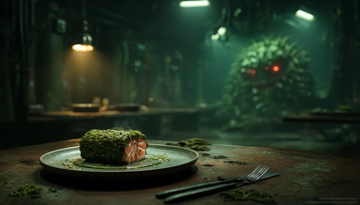 recette Saumon en croûte d’herbes