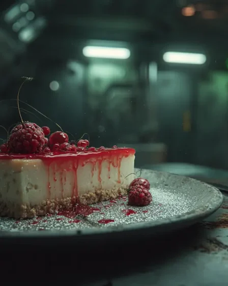recette cheesecake à la cerise