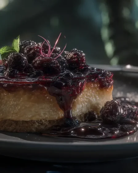 recette cheesecake myrtilles