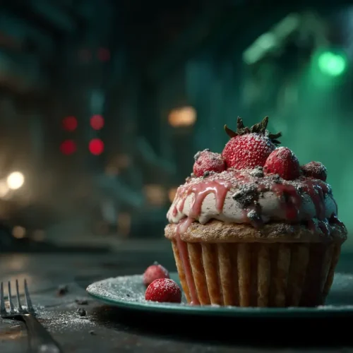 recette cupcake fraise​