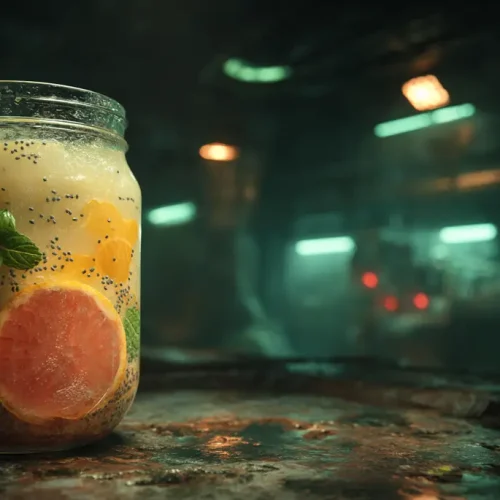 recette smoothie grenade pamplemousse et menthe