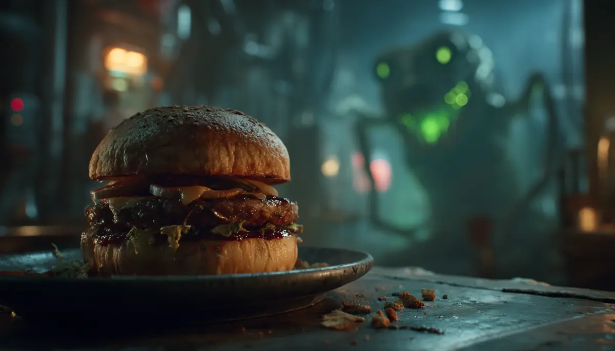 recette burger au canard confit et échalotes