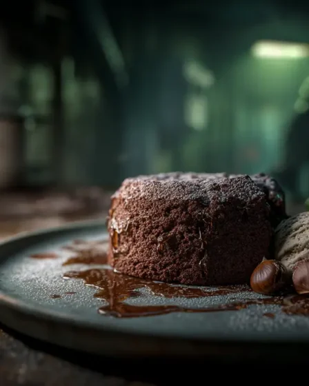 recette gâteau aux châtaignes et chocolat