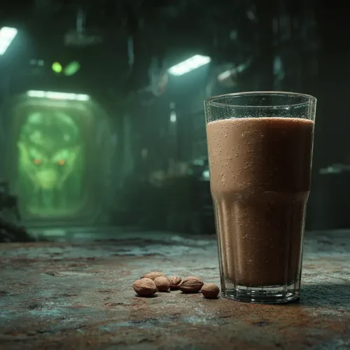 recette smoothie banane noisette et cacao blanc