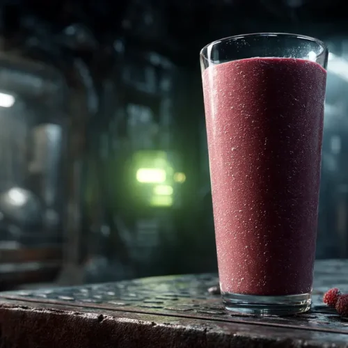 recette smoothie cerise cacao et lait de coco