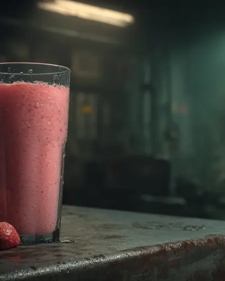 recette smoothie fraise pastèque et verveine