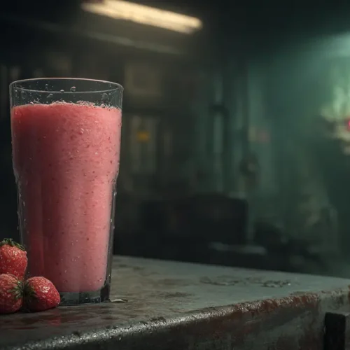 recette smoothie fraise pastèque et verveine