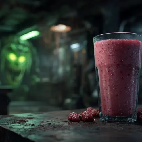 recette smoothie framboise poire et gingembre doux