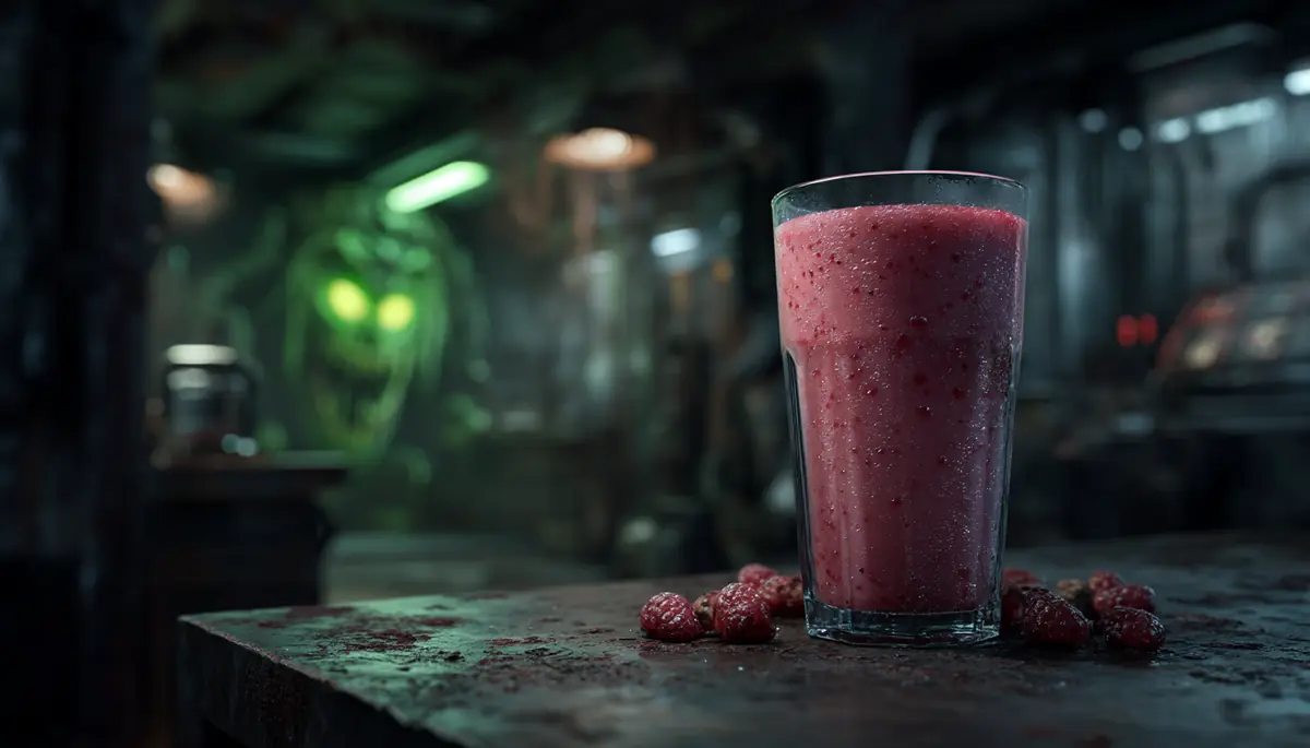 recette smoothie framboise poire et gingembre doux